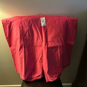 A.S hot pink shorts.
